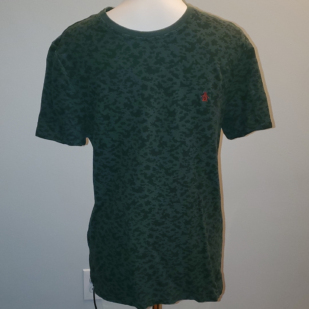Men's Green Camouflage Tee